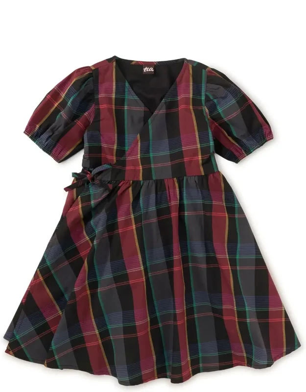 Wrap Neck Dress