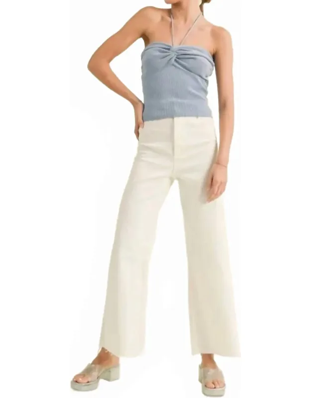 Cloud Wide Leg Denim Jeans