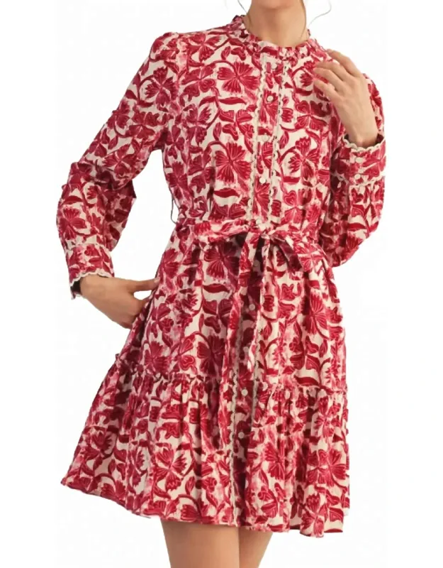 Floral Mini Dress