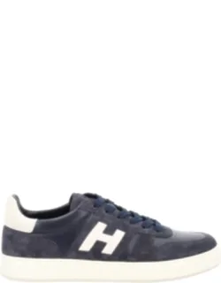 Suede Panel Sneakers