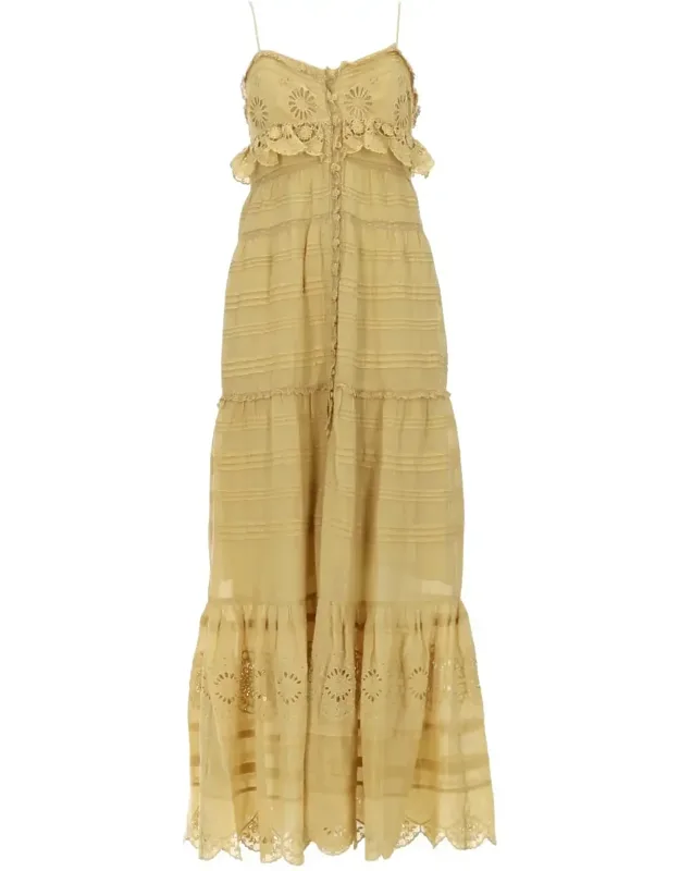 Paule Cotton Eyelet Lace Dress