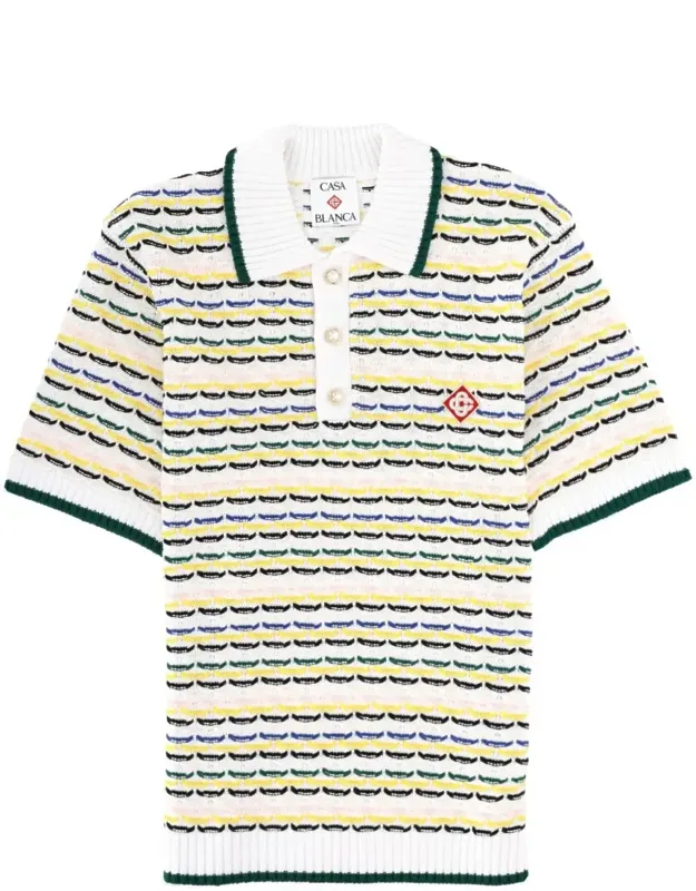 Horizontal Stripes Polo Shirt