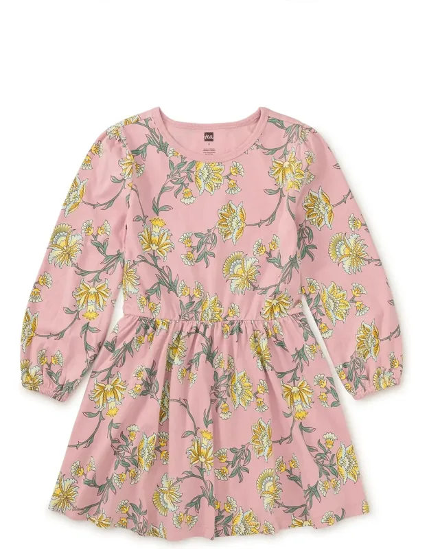 Blouson Sleeve Pocket Dress