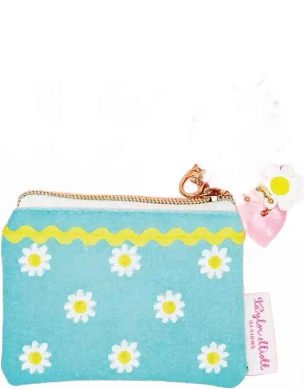 Daisy Darling Card Holder Keychain