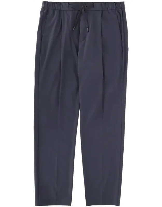 Straight Leg Elastic Drawstring Pants