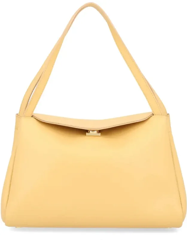 Structured Double Straps Shoulder Bag