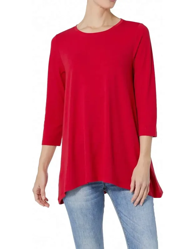 Essential Crew Neck Tunic