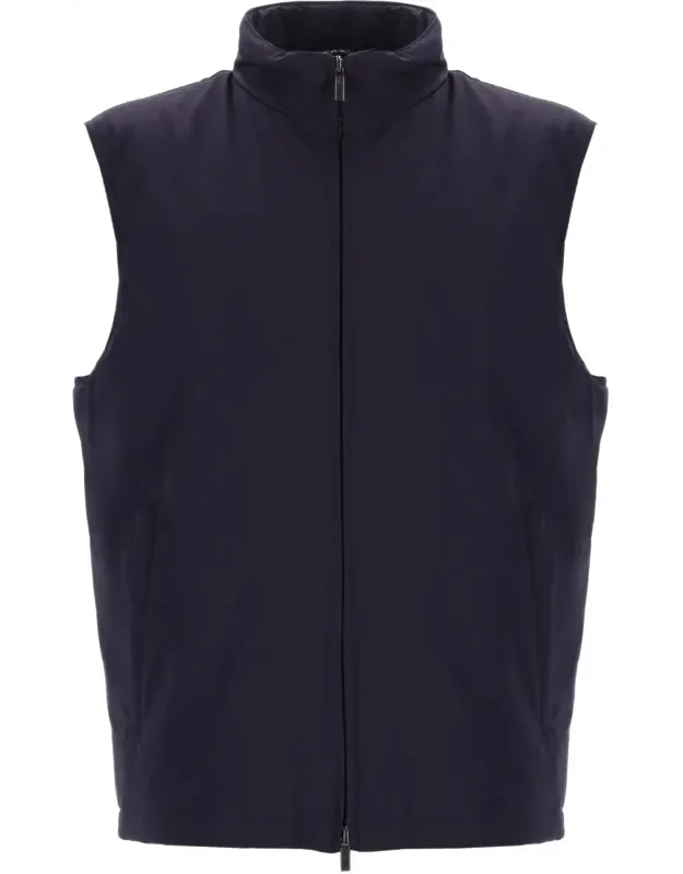 Padded Turtleneck Vest