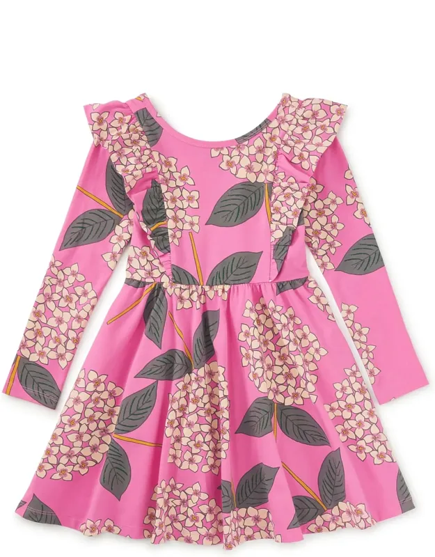 Ruffle Shoulder Ballet Dress