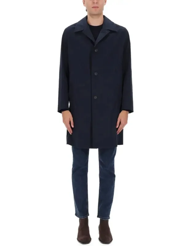 Cotton-blend Mid-length Coat