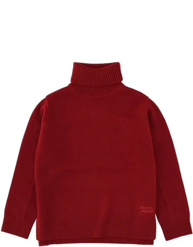 Classic Ribbed Turtleneck Sweater