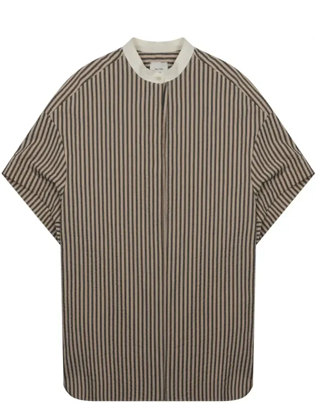 Vertical Stripes Mini Dress