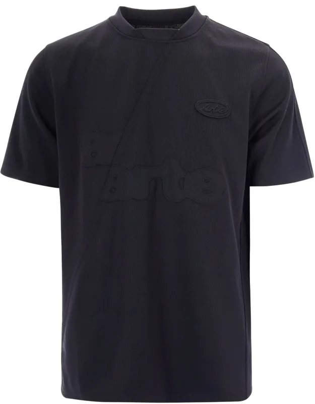 Contemporary Sports-inspired Crew Neck T-shirt