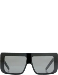 Documenta Rectangular Acetate Frame Sunglass
