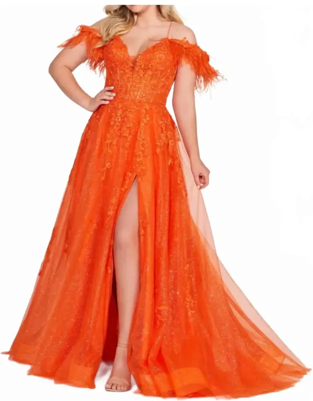 A-line Evening Dress