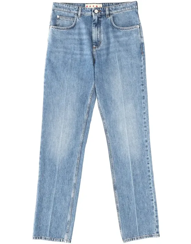 Straight-fit Denim Jeans