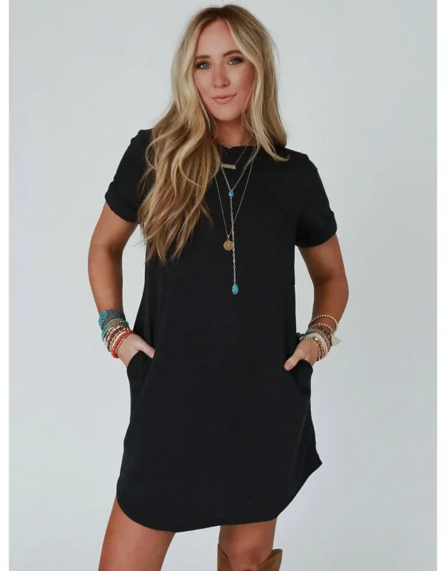 Pocket Tee Dress