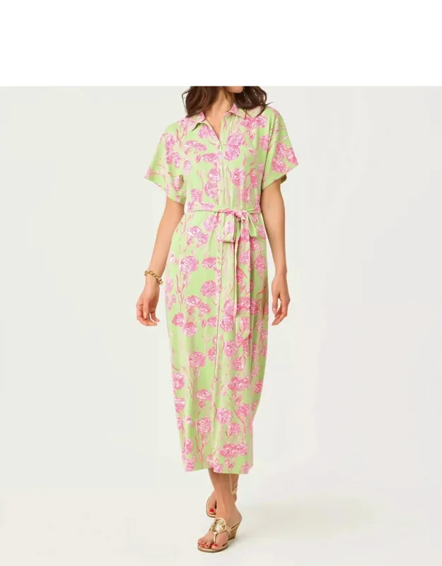 Mckennon Maxi Shirtdress