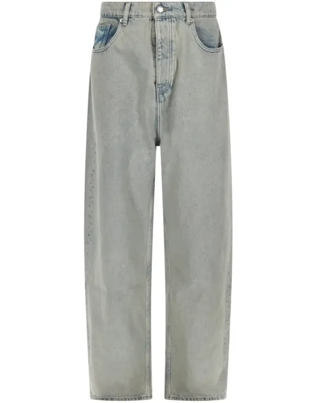 Baggy Faded Jeans