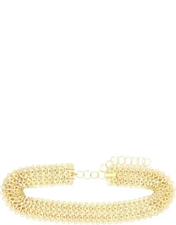 Wide Chainmail Brass Belt