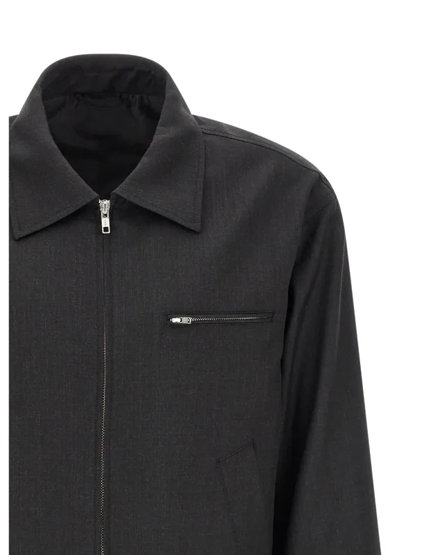 Wool Full-length Jacket