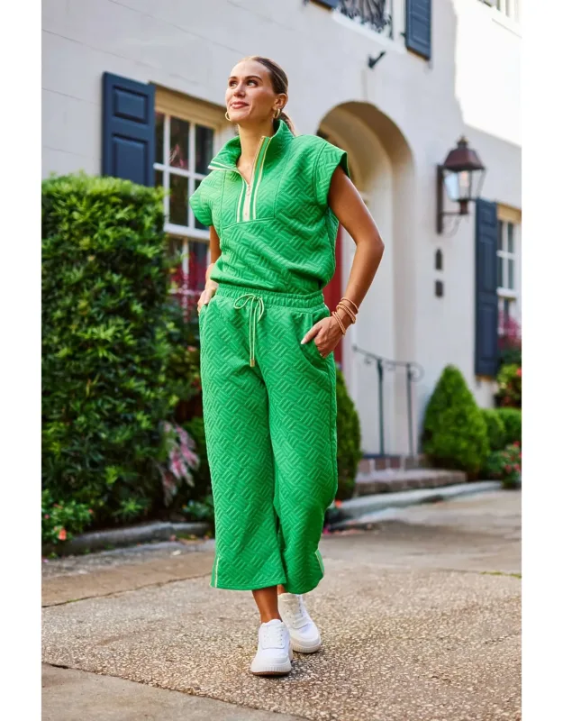 Cropped Pant Set