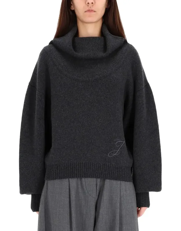 Voluminous Turtleneck Sweater