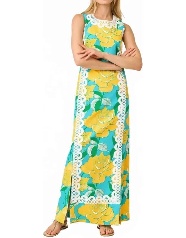 Lotta Stretch Maxi Shift Dress