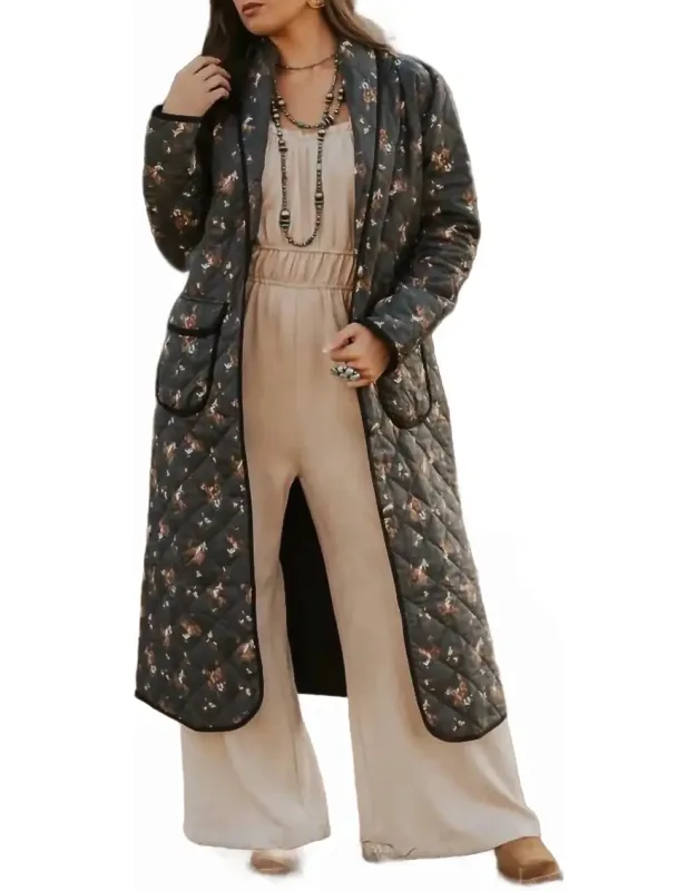 Quilted Cowboy Coat