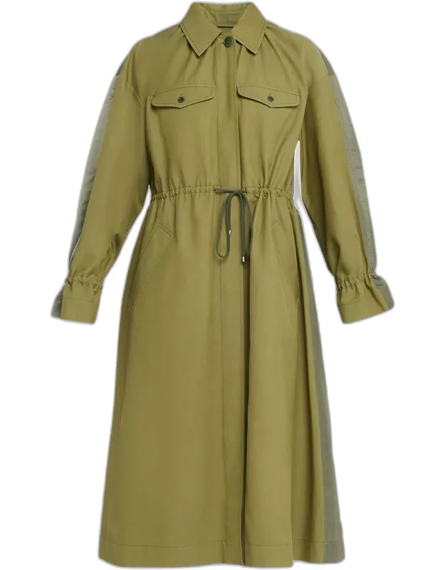 Blouson Trench Coat
