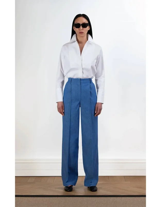 Straight Leg Trousers