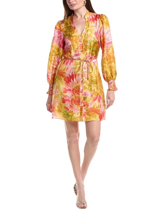 Silk Shirtdress