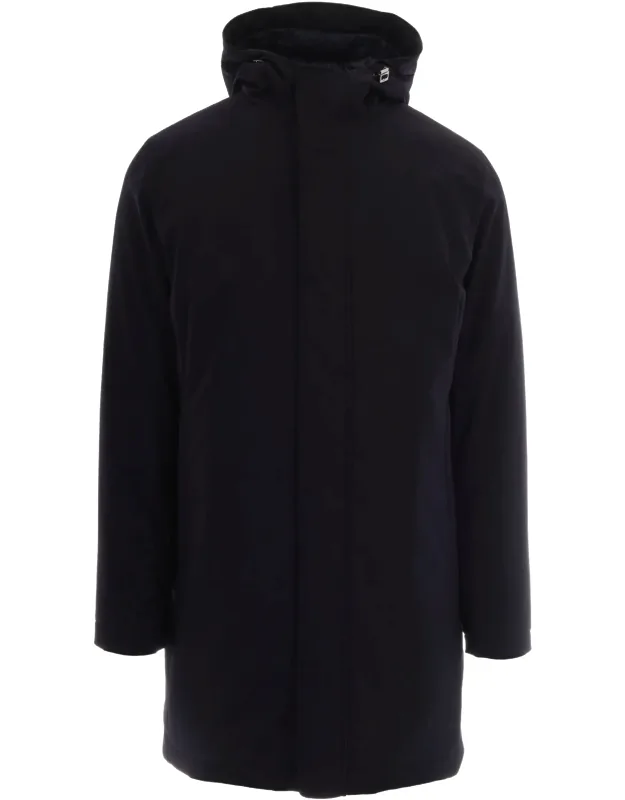 Hooded Water-repellent Parka