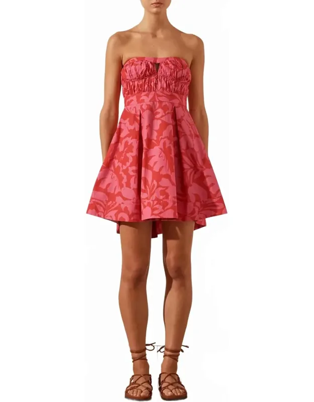 Antonia Strapless Bustier Mini Dress