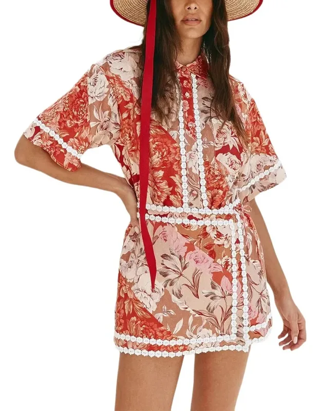 2pc Shirt & Skirt Set