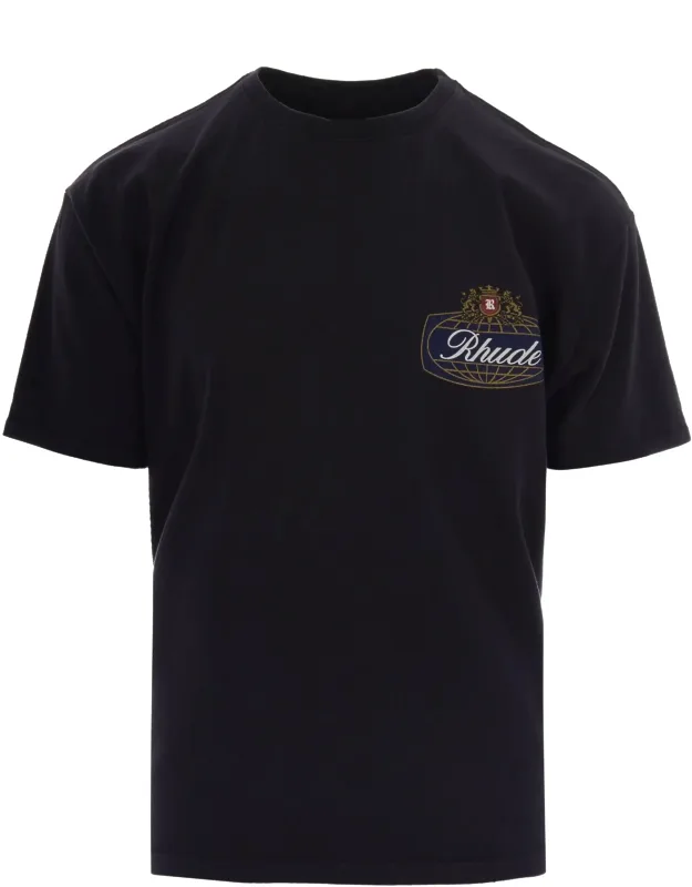 Washed Vintage Safari Crest Cotton T-shirt