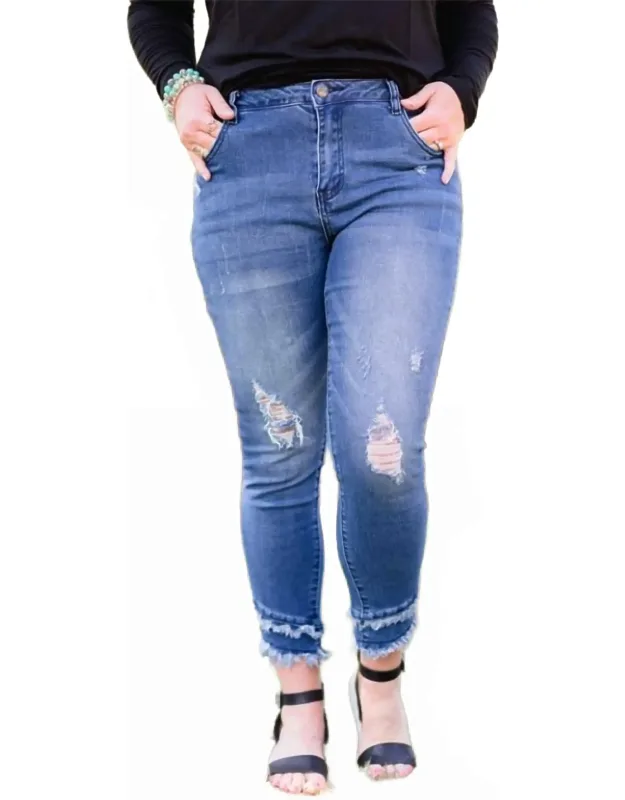 Distressed Jeans