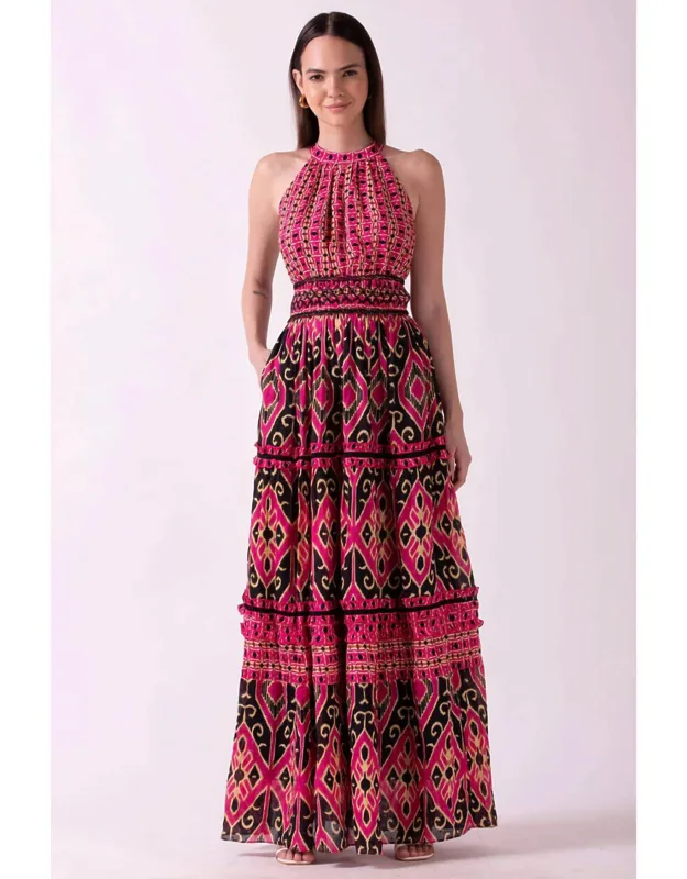 Ruffled Tiered Dress