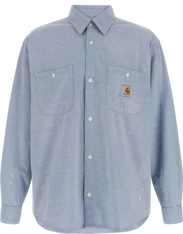 Chambray Painter Faded Cotton Shirt