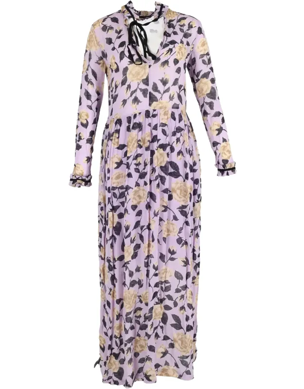Crepe Georgette Maxi Dress