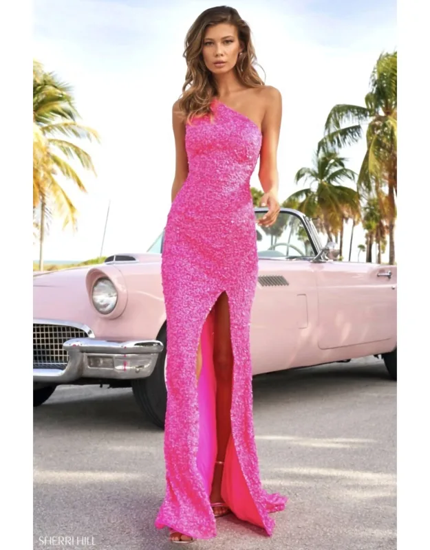 Sequin Backless Formal Dress