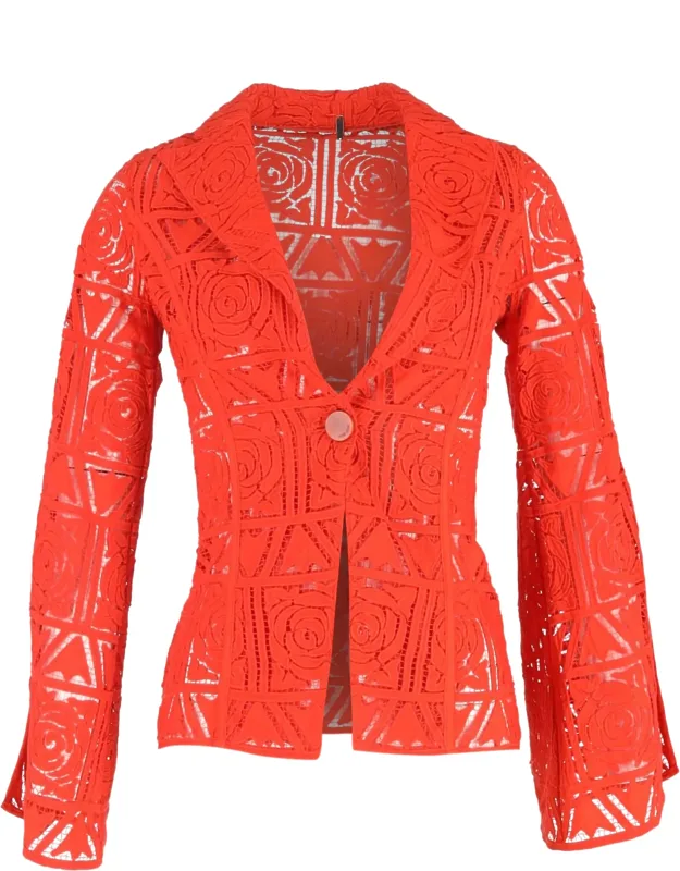 Floral Lace Blazer