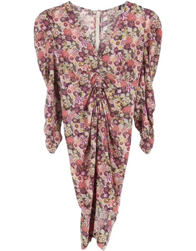 Floral Print Mini Dress