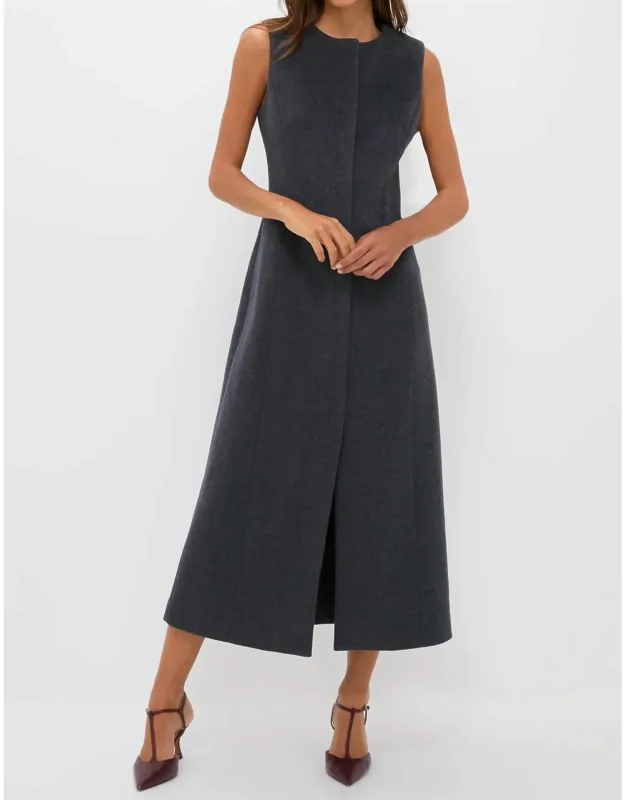 Wool Midi Dress