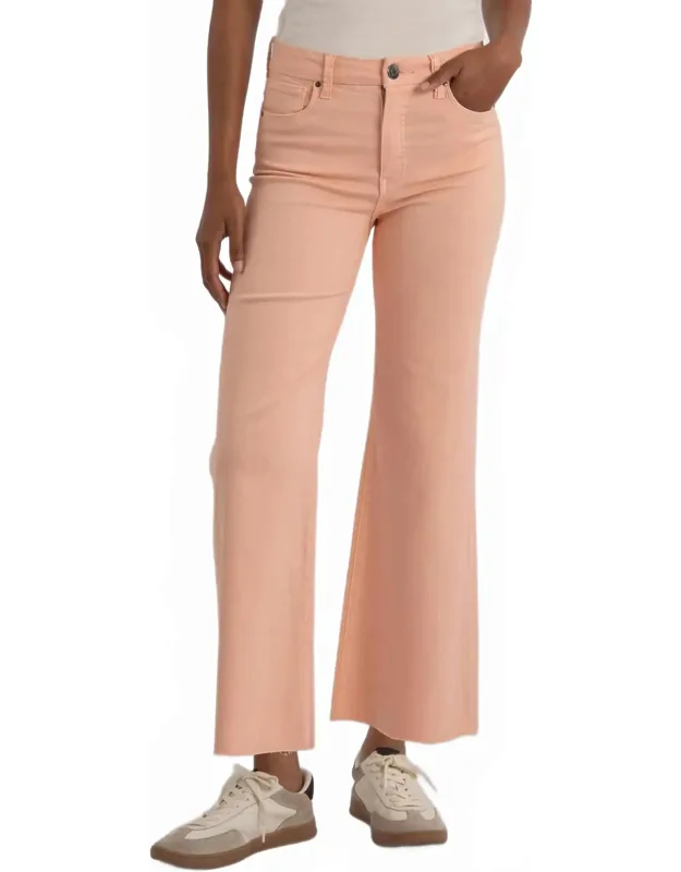 High Rise Fab Wide Leg Jeans