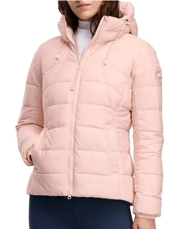 Abbott Tonal Label Down Hoodie