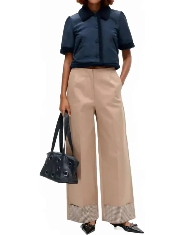 Narin High-waisted Trouser Pants