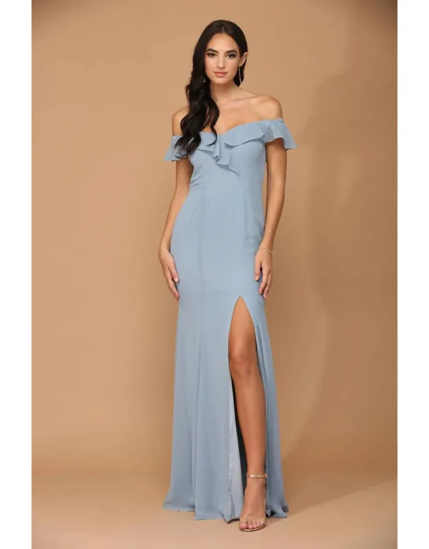Long Chiffon Dress
