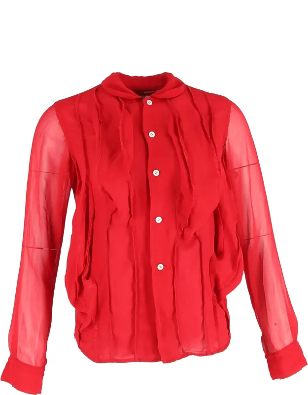 Frille Button Up Blouse