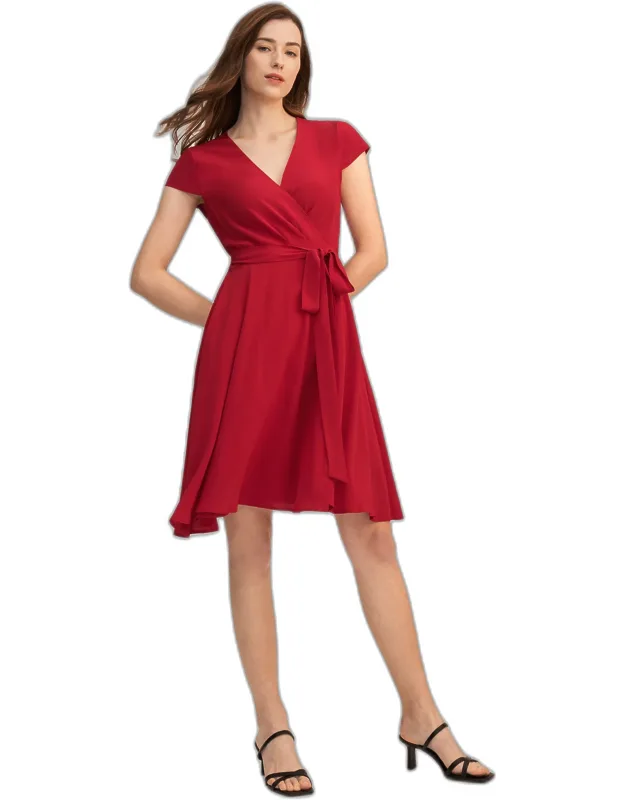 Silk Wrap Dress